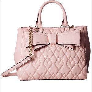 Pink quilted  Bestsey Johnson bag